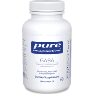 NOW GABA 120 Capsules - Amino Acids