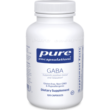 NOW GABA 120 Capsules - Amino Acids