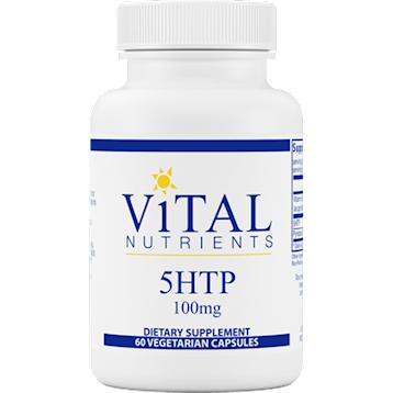 Vital Nutrients - 5-HTP 100 mg 60 vcaps - Health & Wellness