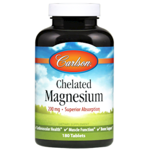 Carlson Labs - Magnesium Glycinate 200mg 180 tabs