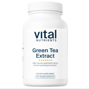 Vital Nutrients - Green Tea Extract 80% 120 vegcaps