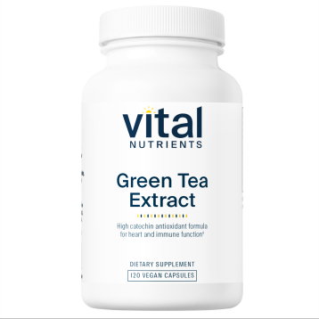 Vital Nutrients - Green Tea Extract 80% 120 vegcaps